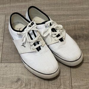 MEN'S PUMA LEATHER SHOES - Size 10